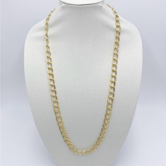 Vintage Gold Tone Chain Necklace - Picture 1 of 7